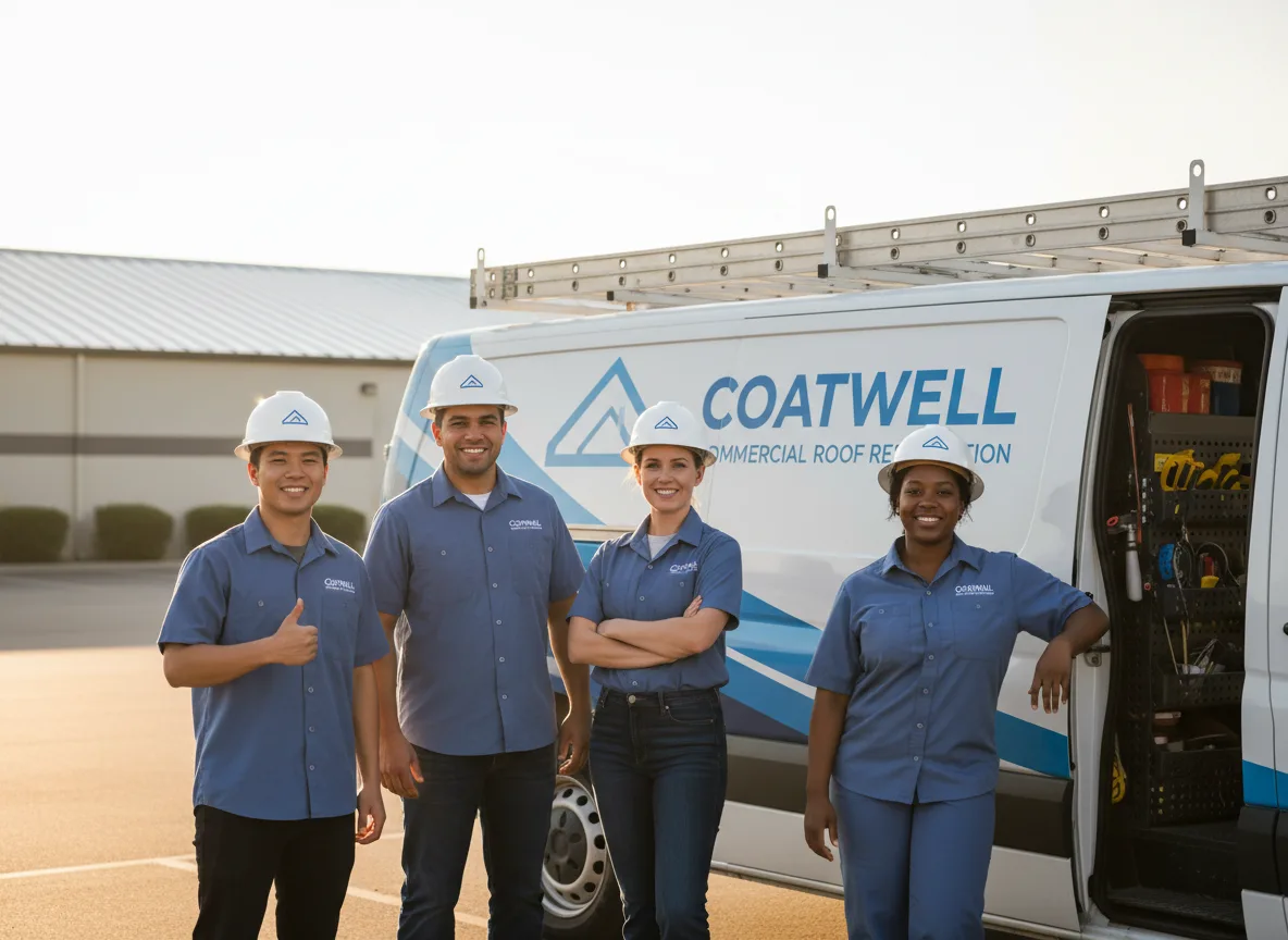 Commercial roof coating company in Kellnersville, WI